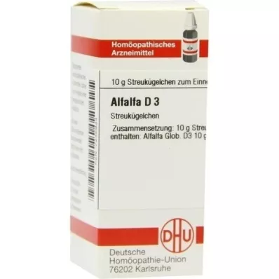 ALFALFA D 3 globuli, 10 g