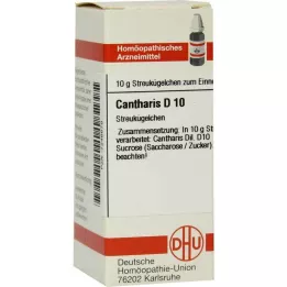 DHU Cantharis D 10 globuli, 10 g