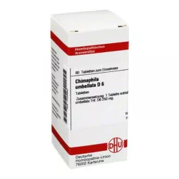 DHU Chimaphila umbellata D 6 compresse, 80 pz