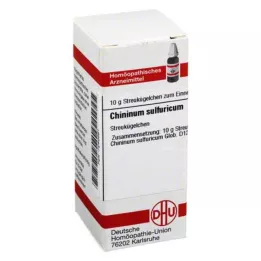 DHU Chininum sulfuricum D 12 globuli, 10 g