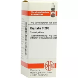 DIGITALIS C 200 globuli, 10 g