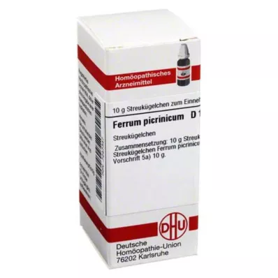 DHU Ferrum picrinicum D 12 globuli, 10 g