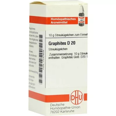 DHU Grafite D 20 globuli, 10 g