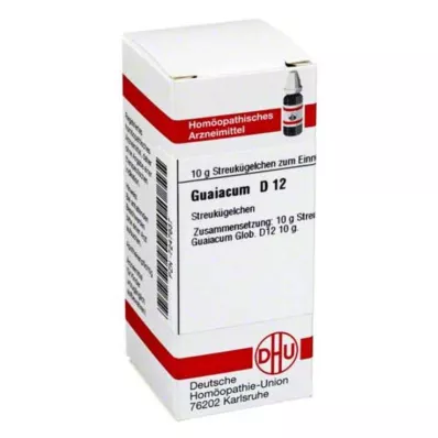 GUAIACUM D 12 globuli, 10 g