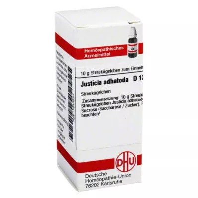JUSTICIA adhatoda D 12 globuli, 10 g