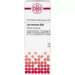 LAC CANINUM D 20 Diluizione, 20 ml