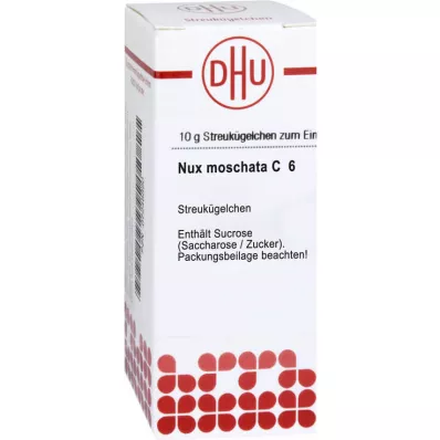 NUX MOSCHATA C 6 globuli, 10 g