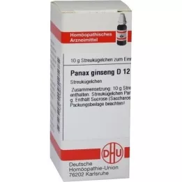 PANAX GINSENG D 12 globuli, 10 g