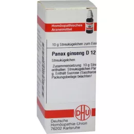 DHU Panax Ginseng D 12 globuli, 10 g