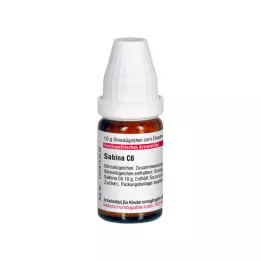 DHU Sabina C 6 globuli, 10 g
