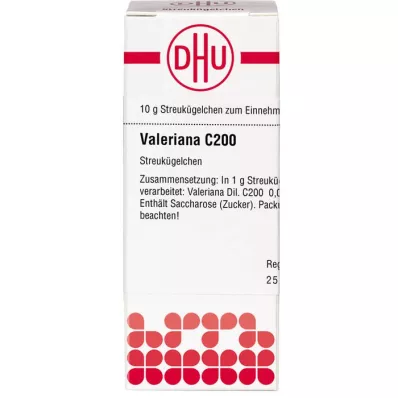 VALERIANA C 200 globuli, 10 g