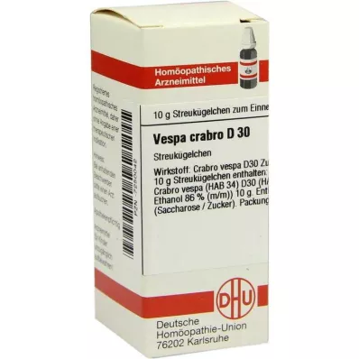 DHU Vespa Crabro D 30 globuli, 10 g DHU Vespa Crabro D 30 globuli, 10 g