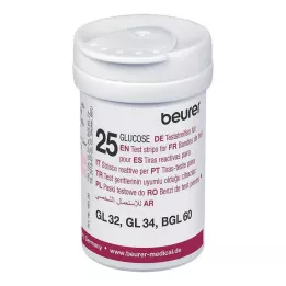 BEURER Strisce reattive per glicemia GL32/GL34/BGL60, 50 pz