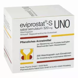 EVIPROSTAT-S sabal serrulatum 320 uno capsule, 200 pc