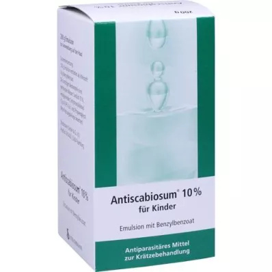 ANTISCABIOSUM emulsione al 10% di f.bambini, 200 g