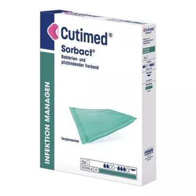 CUTIMED Sorbact compresse assorbenti 10x10 cm, 6 pz