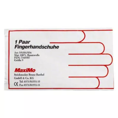 Guanti in cotone taglia 9 extra lunghezza, 2 pezzi Guanti in cotone taglia 9 extra lunghezza, 2 pezzi
