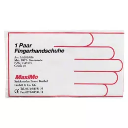 HANDSCHUHE Cotone taglia 10, 2 pezzi