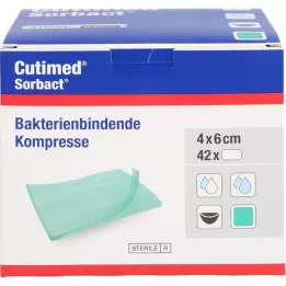 CUTIMED Compresse Sorbact 4x6 cm, 42 pz