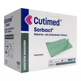 CUTIMED Compresse Sorbact 4x6 cm, 42 pz