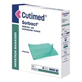 CUTIMED Compresse Sorbact 7x9 cm, 6 pz
