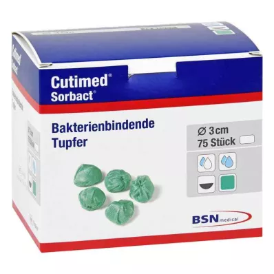 CUTIMED Tamponi Sorbact dimensione noce, 75 pz