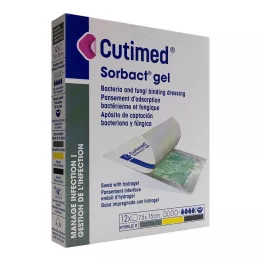 CUTIMED Sorbact Gel Compresse 7,5x15 cm, 12 pz
