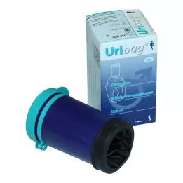 URIBAG Flacone per urina pieghevole per uomo, 1 pz
