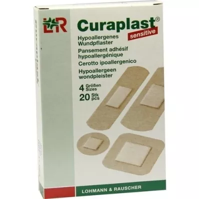 CURAPLAST Strisce sensibili assortite, 20 pz