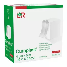 CURAPLAST Medicazione per ferita, sensibile 4 cm x 5 m, 1 pz