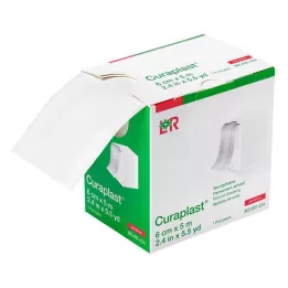 CURAPLAST Medicazione per ferita, sensibile 6 cm x 5 m, 1 pz