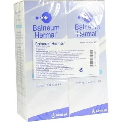 BALNEUM Additivo per bagno liquido Hermal, 2X500 ml