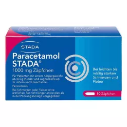 PARACETAMOL STADA supposta da 1000 mg, 10 pezzi