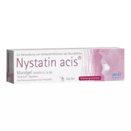NYSTATIN acis gel per bocca, 25 g
