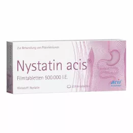 NYSTATIN acis compresse rivestite con film, 20 pz