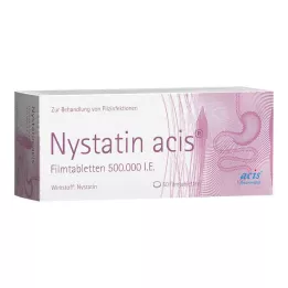 NYSTATIN acis compresse rivestite con film, 50 pz