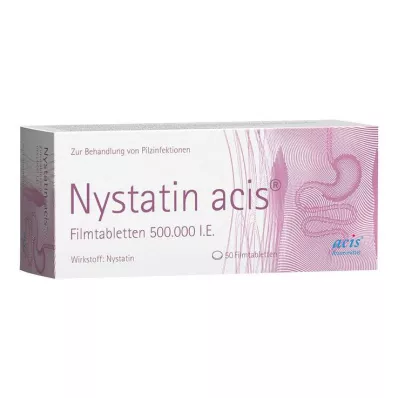 NYSTATIN acis compresse rivestite con film, 50 pz