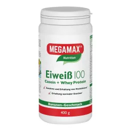 EIWEISS 100 Banana Megamax in polvere, 400 g