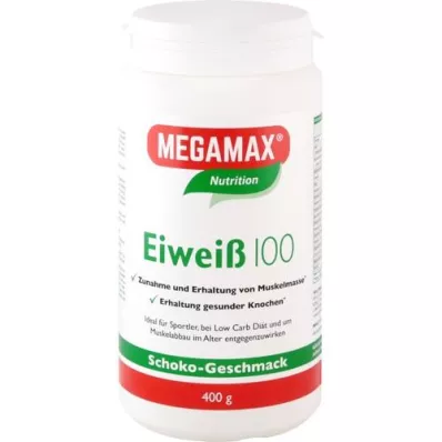 EIWEISS 100 Cioccolato Megamax in polvere, 400 g