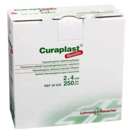 CURAPLAST Gesso per iniezione sensibile 2x4 cm, 250 pz