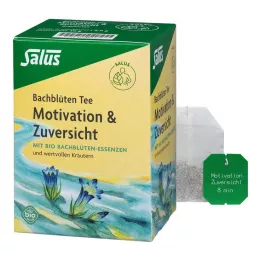 BACHBLÜTEN TEE Motivazione &amp; Fiducia Organic Salus, 15 pz