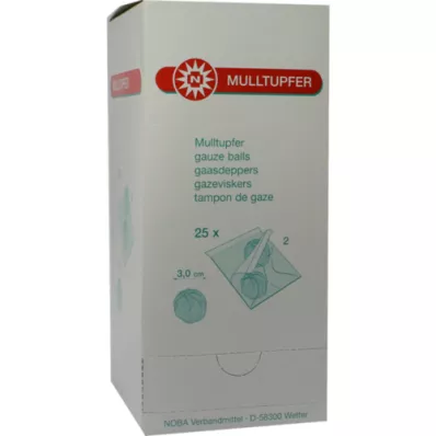 MULLTUPFER prugne sterili, 25X2 pz