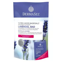 DERMASEL Sali da bagno del Mar Morto+Lavanda SPA, 1 p