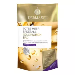 DERMASEL Sali da bagno del Mar Morto+Oro ESCLUSIVO, 1 P