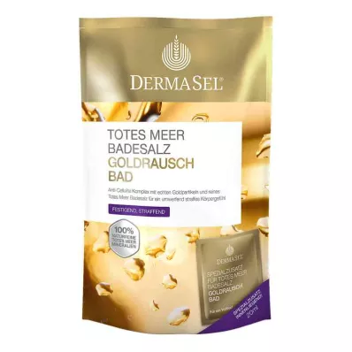 DERMASEL Sali da bagno del Mar Morto+Oro ESCLUSIVO, 1 P