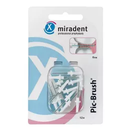 PIC BRUSH Interdentale di ricambio b.2 mm bianco, 12 pz