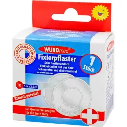 FIXIERPFLASTER 2,5 cmx5 m trasparente, 1 pz