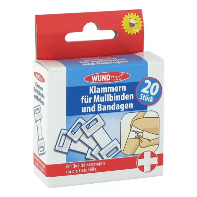 Clip per bende + bende, 20 pezzi
