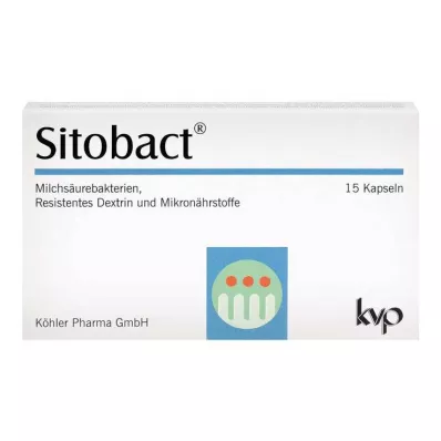 Capsule Sitobact, 15 pz