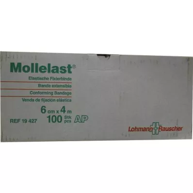 Mollelast 6cmx4m bianco sfuso, 100 pezzi Mollelast 6cmx4m bianco sfuso, 100 pezzi